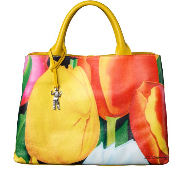"Mon Jardin" Big handbag