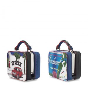 Double sided box bag