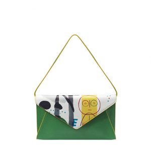 "Sunny face" Envelope clutch