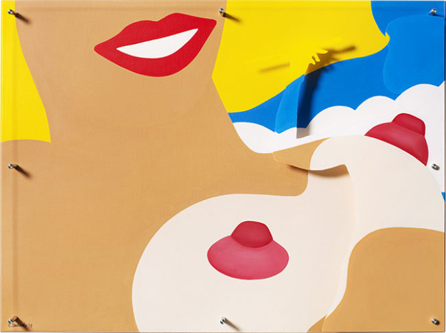 caroline dechamby justine wesselmann painting